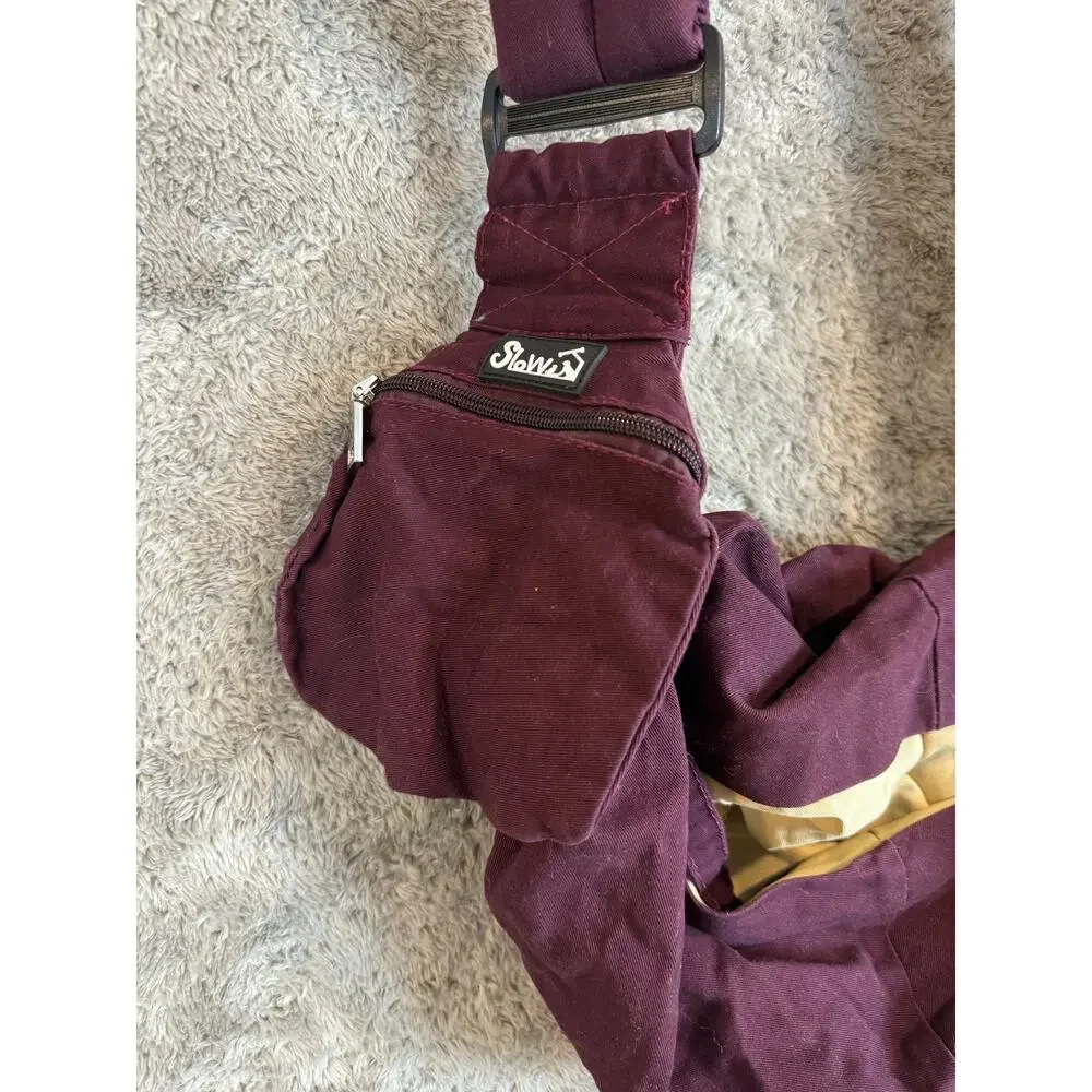 SlowTon Dog Cat Sling Padded Adjustable Papoose Small Pet Carrier Hands Free